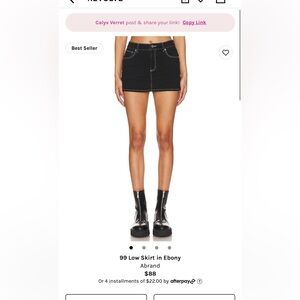 Abrand skirt. Never worn